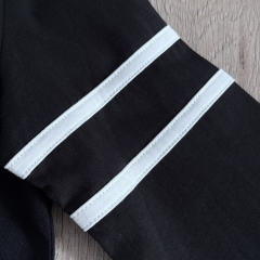 1:1 quality version Number Horseshoe Print Color Block Thin Breathable 3/4 Sleeve Long Sleeve T-Shirt  3 colors for girls 29380260