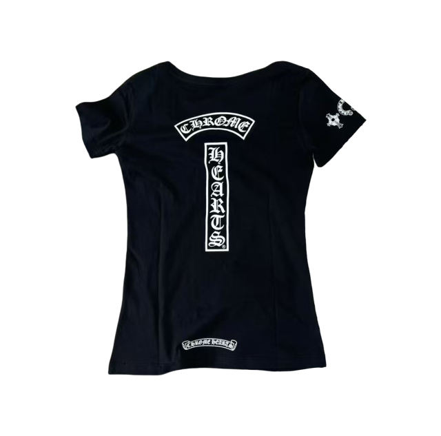 1:1 quality version 27928559 V-Neck Printed Tee 2 colors for girls