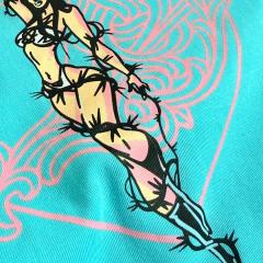 1:1 quality version Deadly Doll Raglan Sleeve Girl Group Style Print Tee 5 colors 29306360