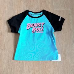 1:1 quality version Deadly Doll Raglan Sleeve Girl Group Style Print Tee 5 colors 29306360
