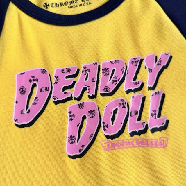 1:1 quality version Deadly Doll Raglan Sleeve Girl Group Style Print Tee 5 colors 29306360