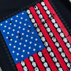 1:1 quality version USA Flag Print On Back Knit Tank Dress 2 colors 29306370