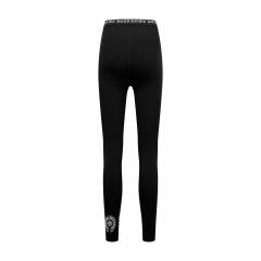 1:1 quality version Gothic Lettering Sanskrit Webbing Knitted High‑Stretch Slim‑Fit Ankle‑Length Tapered Leggings Pants for girls 29395232
