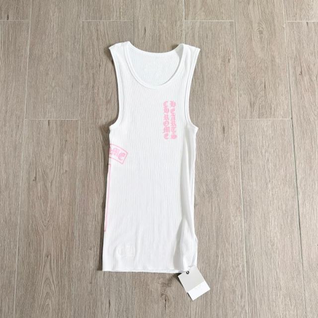 1:1 quality version Side T-Shape Sanskrit Printed Knitted Tank Dress 6 colors for girls 29033524