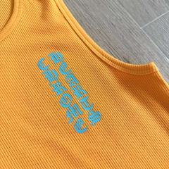 1:1 quality version Color Block Sanskrit Orange Knitted Tank Dress for girls 29033519