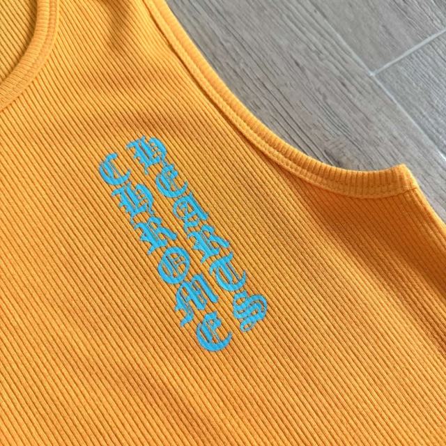 1:1 quality version Color Block Sanskrit Orange Knitted Tank Dress for girls 29033519