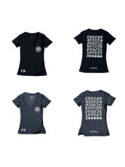 1:1 quality version Sanskrit Cross Horseshoe Neck Print Tee 2 colors for girls 29306368