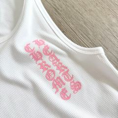 1:1 quality version Side T-Shape Sanskrit Printed Knitted Tank Dress 6 colors for girls 29033524