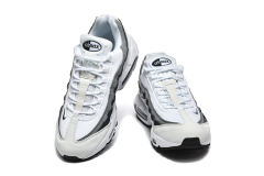 [plus-size shoes]@ir Max 95 White Grey Black Gradient Air Cushion Running Shoes 29044769