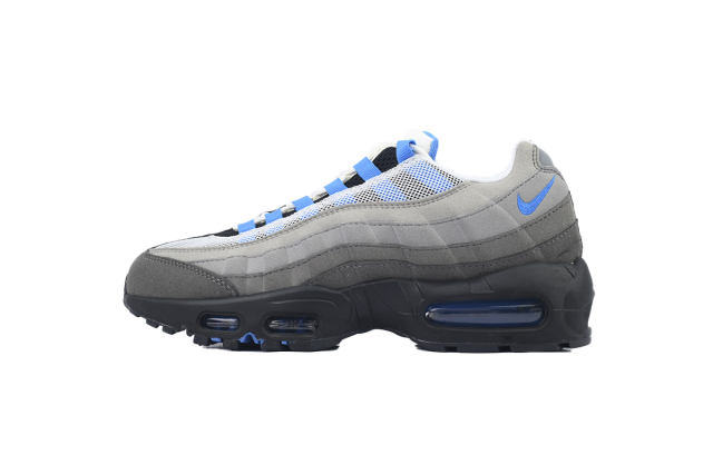 [plus-size shoes] @ir Max 95 Grey Blue Retro Running Shoes 28971784