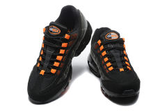[plus-size shoes]@ir Max 95 Black Grey Orange Mesh  Air Cushion Running Shoes 29045251