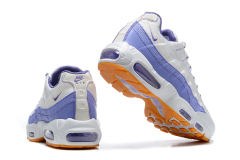 [plus-size shoes]@ir Max 95 White Purple Gum Sole Air Cushion Casual Sneakers 29066521