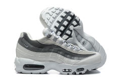 [plus-size shoes]@ir Max 95 Grey Gradient  Air Cushion Running Shoes 29045249