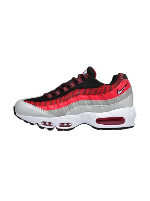 [plus-size shoes]@ir Max 95 Black Red Grey Gradient Stripe Air Cushion Retro Running Shoes 29247380