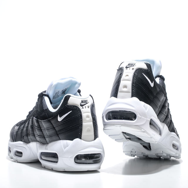 [plus-size shoes]@ir Max 95 Black White Breathable Air Cushion Running Shoes 29045544
