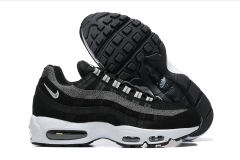 [plus-size shoes]@ir Max 95 Black White Gradient Safari Print Running Shoes 29066651