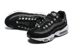[plus-size shoes]@ir Max 95 Black White Gradient Safari Print Running Shoes 29066651