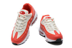 [plus-size shoes]@ir Max 95 Red White Gradient Wave Strip Streetwear Running Shoes 29066531