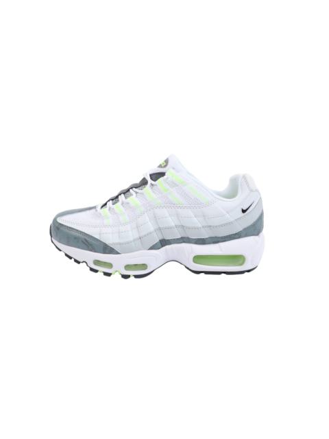 [plus-size shoes]@ir Max 95  White Grey Volt Breathable Mesh Running Shoes 29064534