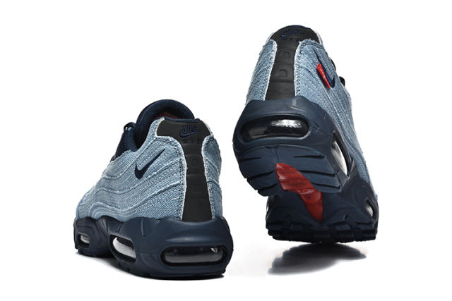 [plus-size shoes]@ir Max 95 Denim Blue  Air Cushion Running Shoes 29045495