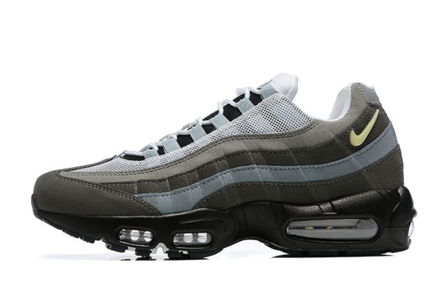 [plus-size shoes]@ir Max 95 Grey Black Multi-Tone Gradient Air Cushion Casual Sneakers 29066638