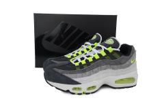 [plus-size shoes] 1:1 quality version @ir Max 95 Og Reverse Neon Grey Black Running Shoes 28969455