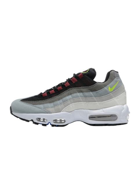 [plus-size shoes]@ir Max 95 Grey Black Neon Gradient  Air Cushion Casual Sneakers 29066616