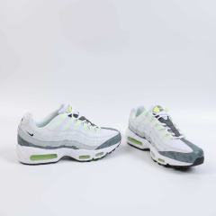 [plus-size shoes]@ir Max 95  White Grey Volt Breathable Mesh Running Shoes 29064534