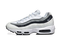 [plus-size shoes]@ir Max 95 White Grey Black Gradient Air Cushion Running Shoes 29044769