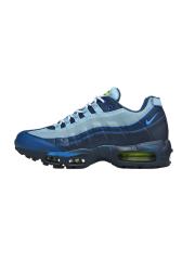 [plus-size shoes]@ir Max 95 Blue Gradient Mesh  Air Cushion Running Shoes 29043566
