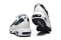 [plus-size shoes]@ir Max 95 White Grey Black Gradient Air Cushion Running Shoes 29044769