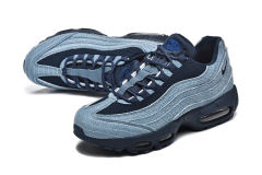 [plus-size shoes]@ir Max 95 Denim Blue  Air Cushion Running Shoes 29045495