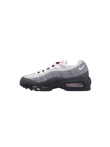 [plus-size shoes]  @ir Max 95 Grey Pink Retro Running Shoes 28971651