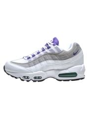 [plus-size shoes]@ir Max 95 White Purple Gradient  Air Cushion Running Shoes 29045643