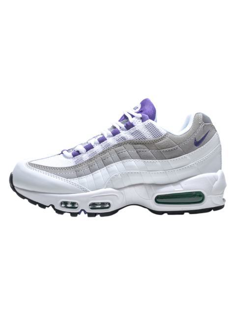 [plus-size shoes]@ir Max 95 White Purple Gradient  Air Cushion Running Shoes 29045643