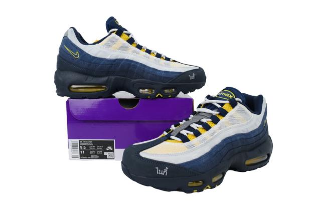 [plus-size shoes]@ir Max 95 Obsidian Speed Yellow Running Shoes 28972974