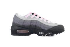 [plus-size shoes]  @ir Max 95 Grey Pink Retro Running Shoes 28971651