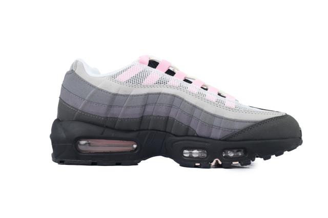 [plus-size shoes]  @ir Max 95 Grey Pink Retro Running Shoes 28971651