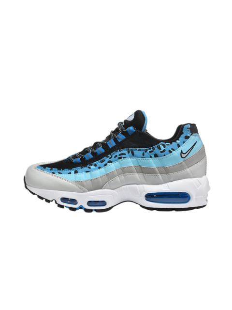 [plus-size shoes]@ir Max 95 Blue Leopard Print Sneakers Running Shoes 29038282