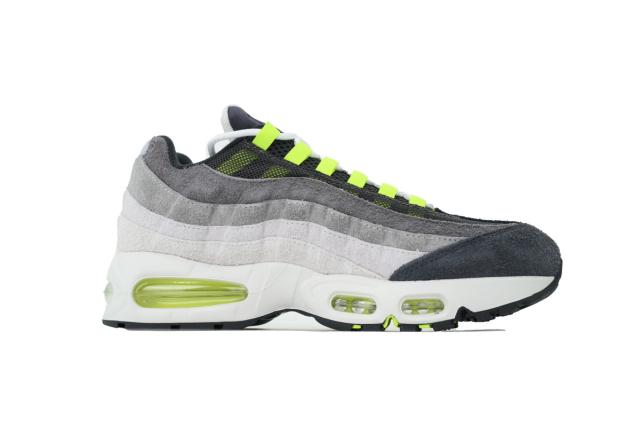 [plus-size shoes] 1:1 quality version @ir Max 95 Og Reverse Neon Grey Black Running Shoes 28969455