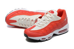 [plus-size shoes]@ir Max 95 Red White Gradient Wave Strip Streetwear Running Shoes 29066531