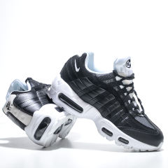 [plus-size shoes]@ir Max 95 Black White Breathable Air Cushion Running Shoes 29045544