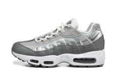 [plus-size shoes]@ir Max 95  Silver Grey Retro Sneakers Running Shoes 29038279