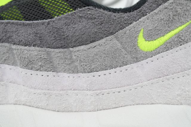 [plus-size shoes] 1:1 quality version @ir Max 95 Og Reverse Neon Grey Black Running Shoes 28969455
