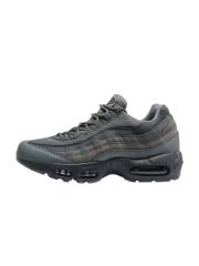 [plus-size shoes]@ir Max 95 Dark Grey Mesh  Air Cushion Running Shoes 29045255