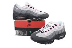 [plus-size shoes]  @ir Max 95 Grey Pink Retro Running Shoes 28971651
