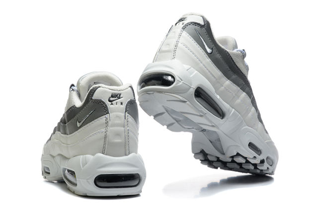 [plus-size shoes]@ir Max 95 Grey Gradient  Air Cushion Running Shoes 29045249