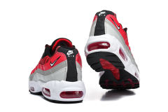 [plus-size shoes]@ir Max 95 Black Red Grey Gradient Stripe Air Cushion Retro Running Shoes 29247380