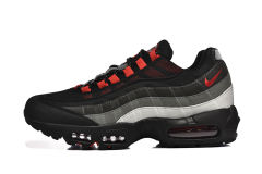 [plus-size shoes]@ir Max 95 Black Grey Red Breathable Mesh  Air Cushion Running Shoes 29044772