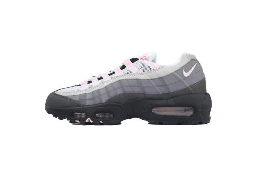 [plus-size shoes]  @ir Max 95 Grey Pink Retro Running Shoes 28971651